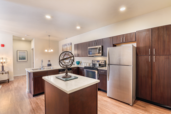 Spacious kitchen